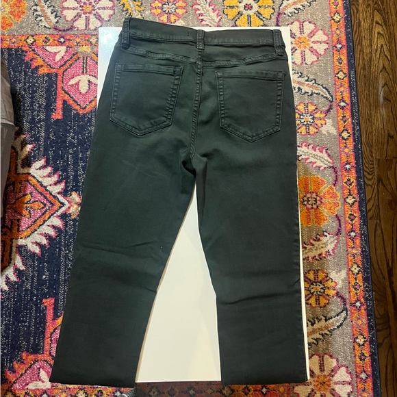 Free People Dark Green Skinny Pants - Picture 7 of 8